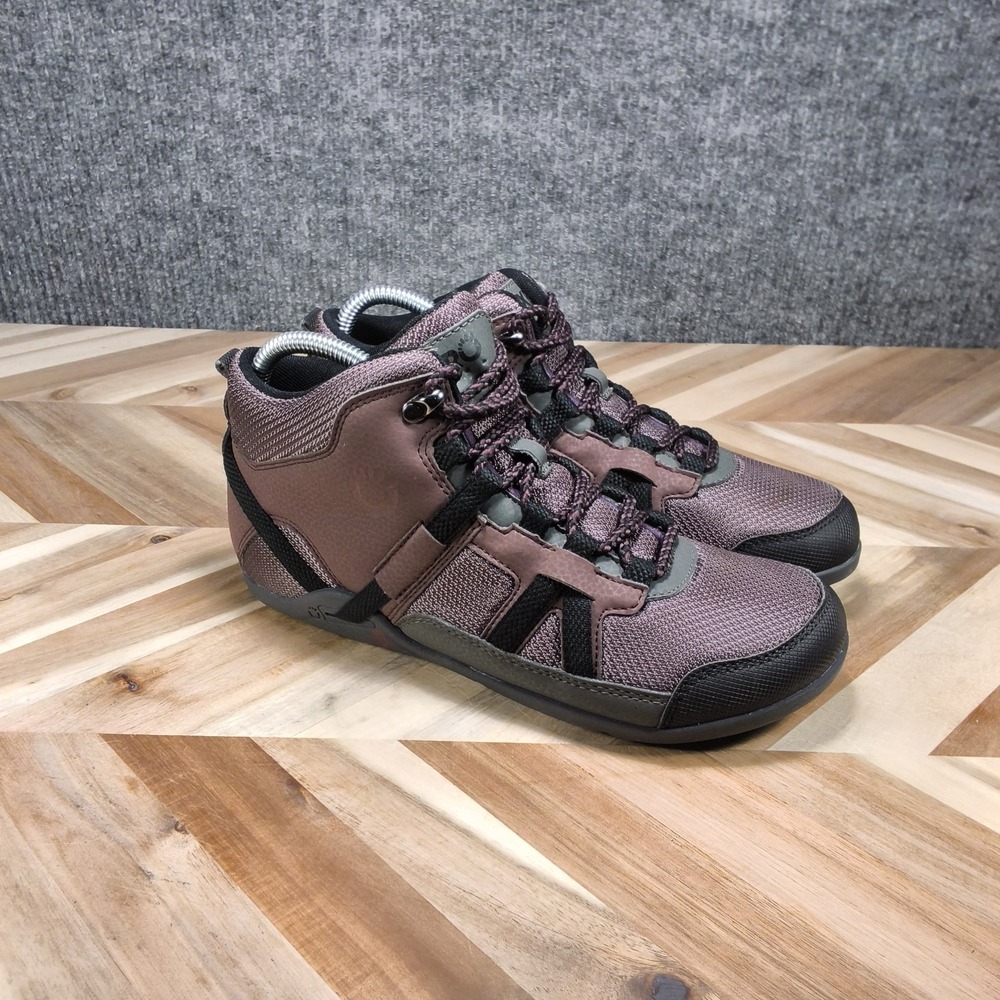 Xero Shoes DayLite Hiker Women's 9.5 Burgundy Fusion Barefoot Trail Hiking Boots